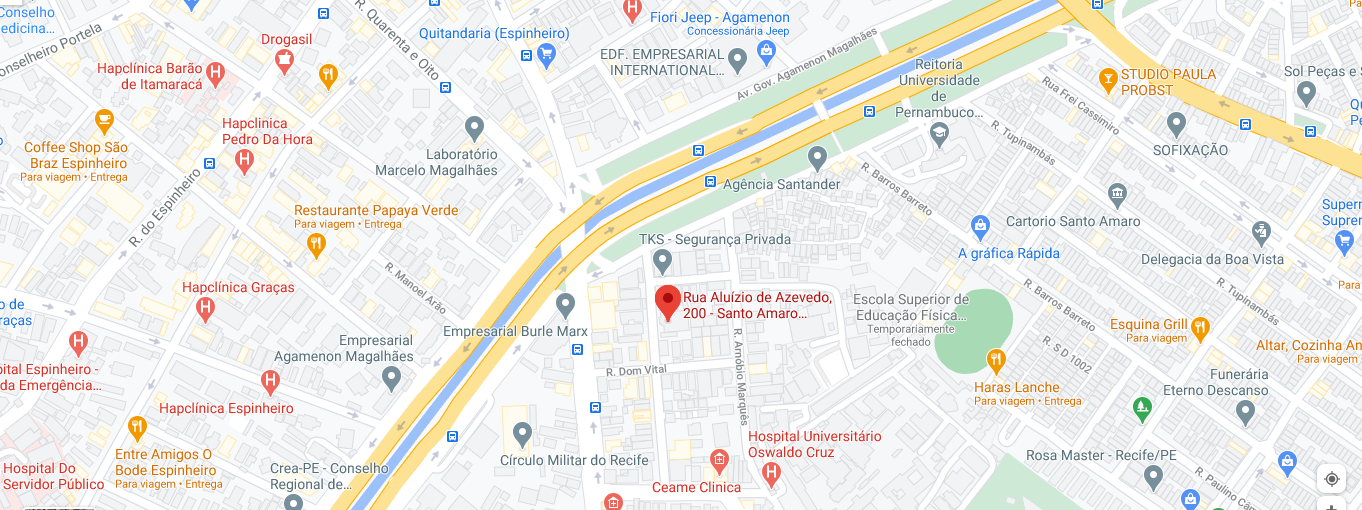 Mapa HSM Localização HSM